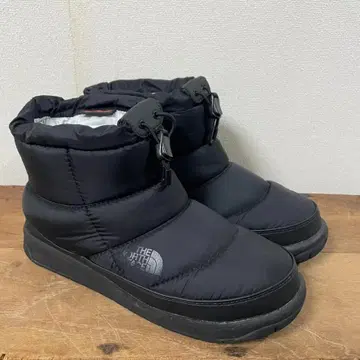 컨디션 최상 THE NORTH FACE 눕시 부티 부츠 블랙 24cm