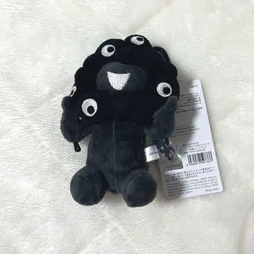 블랙 미야쿠 블랙 미야쿠미야쿠 앉은 카라비너 키링 봉제 인형