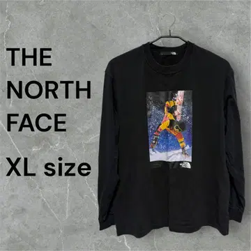 THE NORTH FACE XL 블랙 긴팔T셔츠