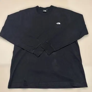 THE NORTH FACE 블랙 긴팔 T셔츠 XL