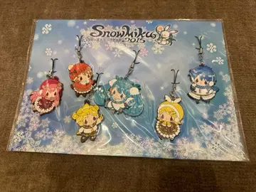 SNOW MIKU 2015 러버 스트랩 세트