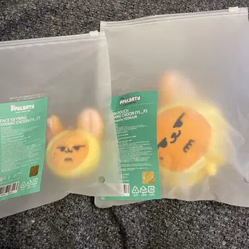 [ TXT ] PPULBATU 코인 파우치 페이스 키링 팬춘
