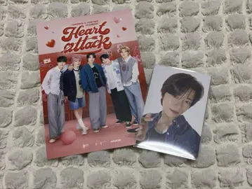 TXT VR Heart attack 혜택 트레이딩 카드 범규