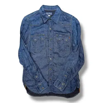 IRON HEART 아이언 하트 웨스턴 셔츠 인디고 S