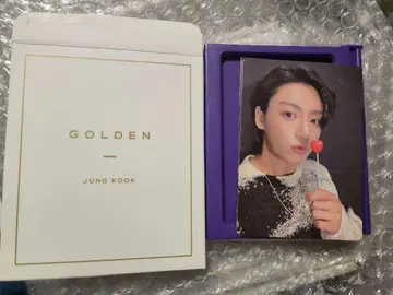BTS MERCH BOX #18 정국 사진 프레임 포토 카드