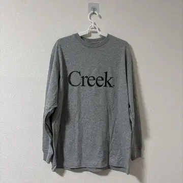 creek 롱 T 그레이