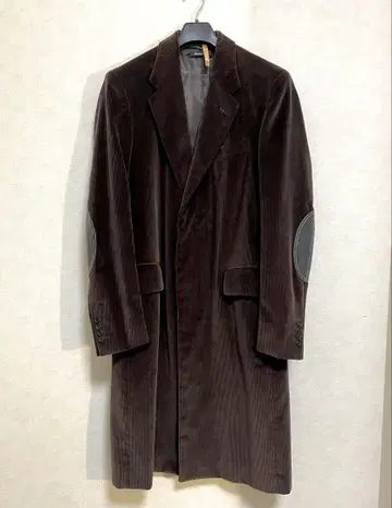 dunhill 다크 브라운 롱 코트