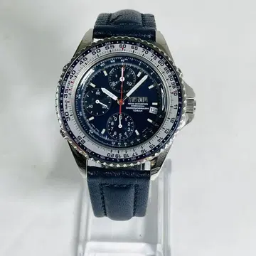 레어 초기 로고 블루 SEIKO NISMO 크로노그래프