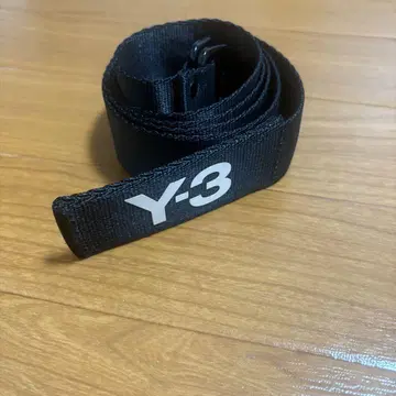 Y3 와이스리 벨트 남성용 벨트 스트릿 블랙
