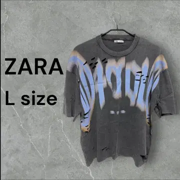 ZARA 그라데이션 T셔츠 L 사이즈
