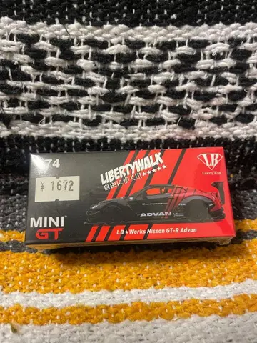 MINIGT 리버티 워크 GT-R ADVAN