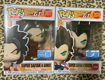 funko pop 드래곤볼 GT 손오공 & 베지터 슈퍼 사이어인 4 세트