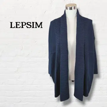 렙심 LEPSIM 토퍼 가디건 [ F ] 네이비