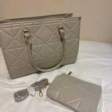 Rose Muse quilting big tote [ gray ]