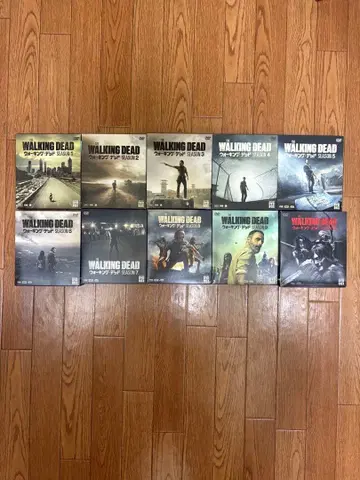 WALKING DEAD 시즌 1-10 DVD 박스