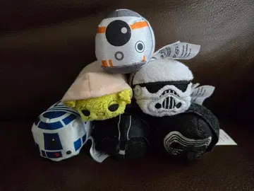 디즈니 썸썸 봉제 인형 스타 워즈 6개 세트 디즈니 스토어