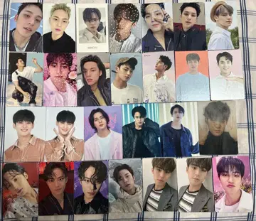 세븐틴 민규 트레이딩 카드 27장 묶음 판매, 낱개 판매 불가