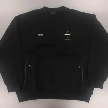 FCRB TECH SWEAT TEAM CREWNECK BAGGY TOP