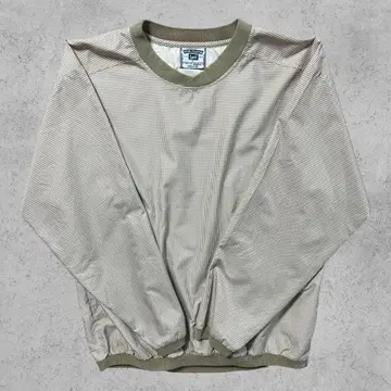 90s USA제 Lee 풀오버 하운드 투스 베이지 L