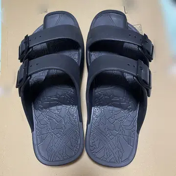 라쿠바키 Racbaki 이지 샌들 랩 블랙 L 24.0~25.5cm
