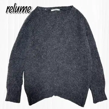 JOURNAL STANDARD relume 모헤어 니트 V넥