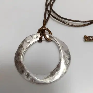 전자파 차단 목걸이 아연 합금제 펜던트 조정 가능