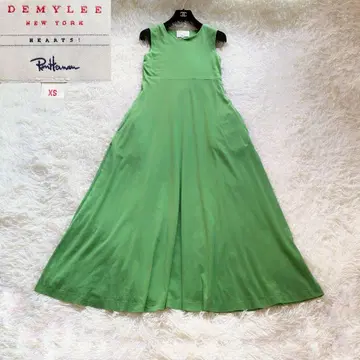 5 고품질 레어 컬러 데밀 리 론 헤르만 별주 맥시 슬리브리스 원피스