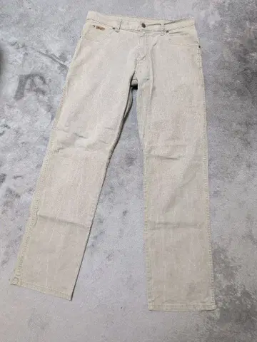 90s Wrangler 화이트 데님 스트레이트 W33