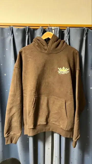 9090 후드티 L 다크 브라운 Dark Brown