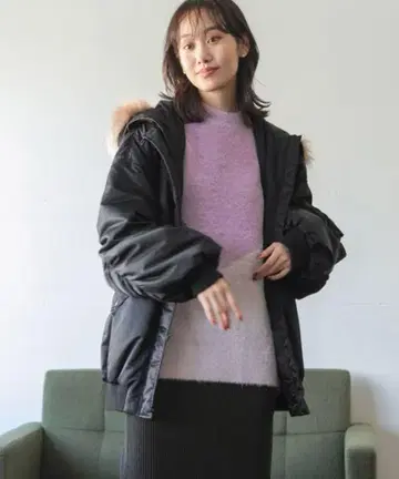 새상품 니코앤드 자켓 블루종 플라이트 코트 여성용