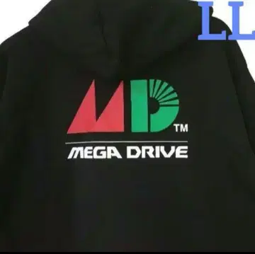 택 포함 새상품 메가 드라이브 후드티 긴팔 속기모 LL 사이즈 돈키