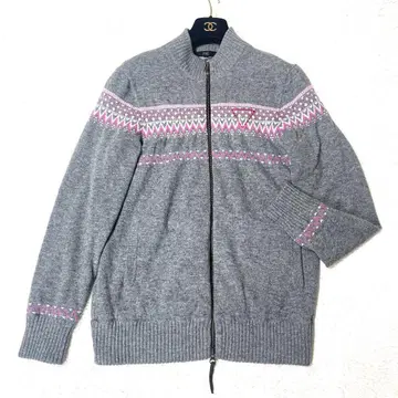 컨디션 최상 23구 니트 가디건 집업 울 100%