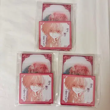새벽의 연화 아크릴 카드 스티커 요나 x 3