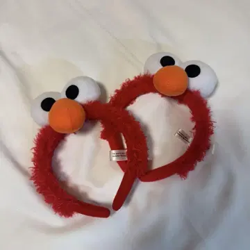 엘모 머리띠 2개 세트