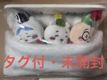 치이카와 (먼작귀) 해피 홀리데이 잠옷 침대와 연결되는 마스코트 세트