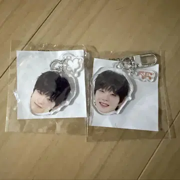 treasure 지훈 얼굴 아크릴 키링 희로애락