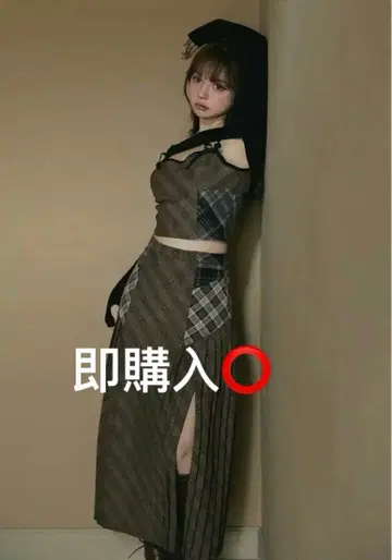 엠마 체크 세트업 앤 메리