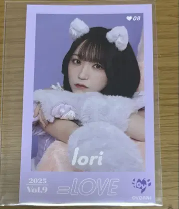 =LOVE 이코라브 노구치 이오리 미니 사진 vol.9 레어 고양이 의상