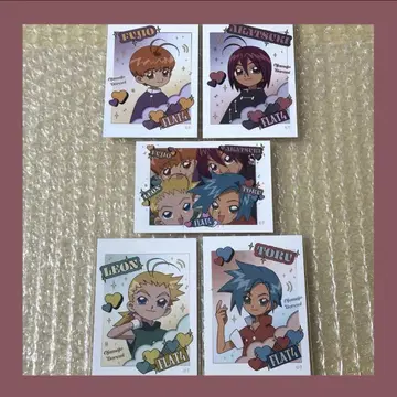오쟈마녀 도레미 FLAT4 포토 카드 폴라로이드풍 카드 anibirth