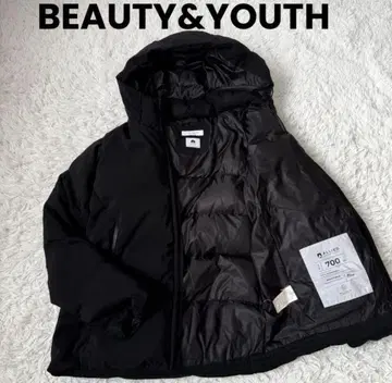 B&Y 코마츠마테레 샴브레이 아라이 다운 자켓 블랙 XL
