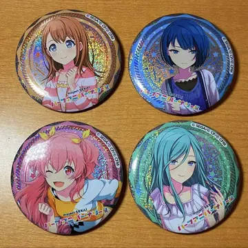 프로세카 하프 애니버서리전 캔뱃지 4개 세트 모어점