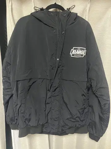 XLARGE 블랙 다운 자켓 XL