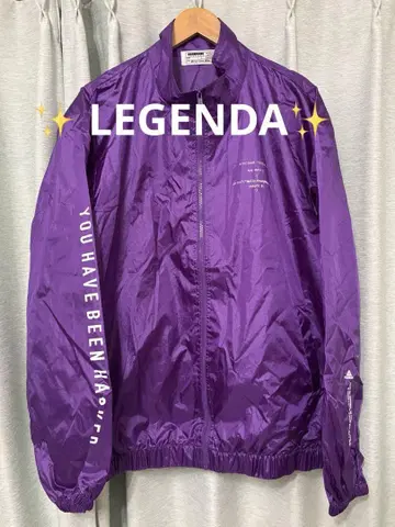 LEGENDA 레전드 나일론 자켓 어나니머스 마스크 프린트