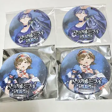 매지컬 미라이 2025 KAITO MEIKO 캔뱃지 니시키코페