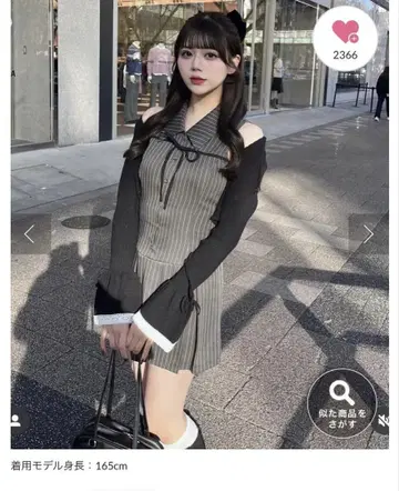 새상품급 OLIVE des OLIVE 슬리브리스 미니 원피스 차콜