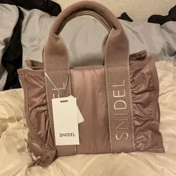 SNIDEL 핑크 핸드백