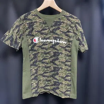 Champion 카모플라쥬 T셔츠 M