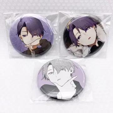 미팅에 갔더니 여자가 없었던 이야기 후지 캔뱃지 3개 세트 복권 메이트