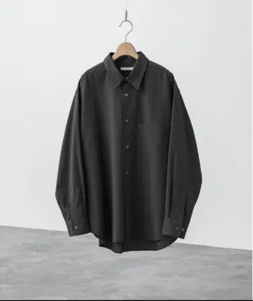 [ WYM LIDNM ] TENCEL RELAX WIDE SHIRT