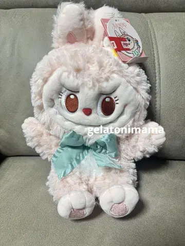 베이징 pop land 한정판 labubu mokoko 퍼펫 봉제 인형